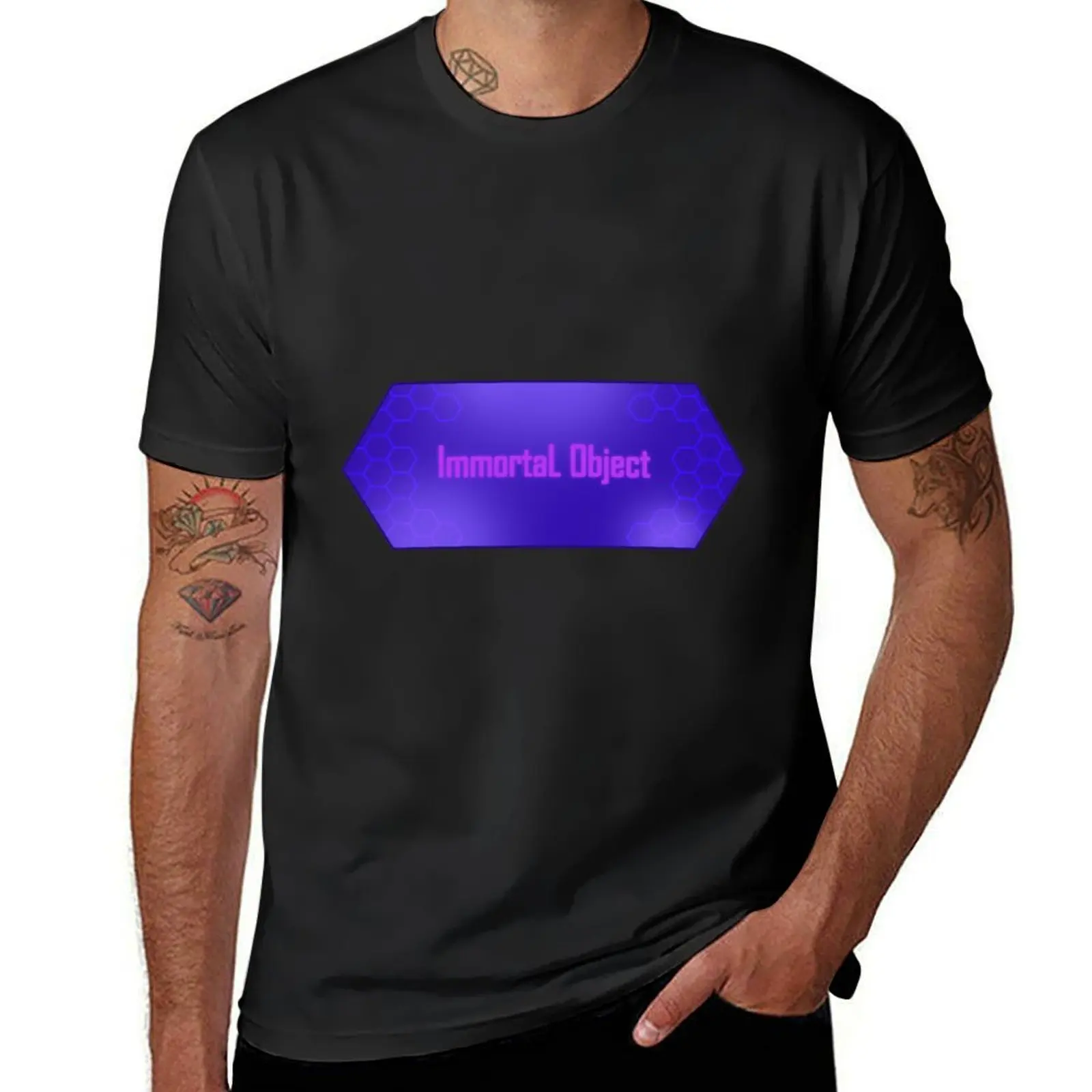 Immortal Object T-Shirt for a boy Blouse cute tops plain black t shirts men