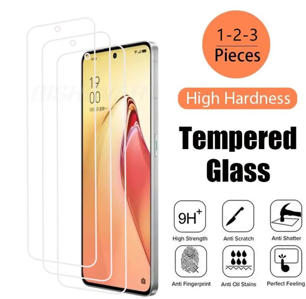 

Для OPPO Reno8 Pro + 5G 6,7 "HD закаленное стекло, Защитная пленка для телефона OPPO Reno8 Pro Plus PFZM10