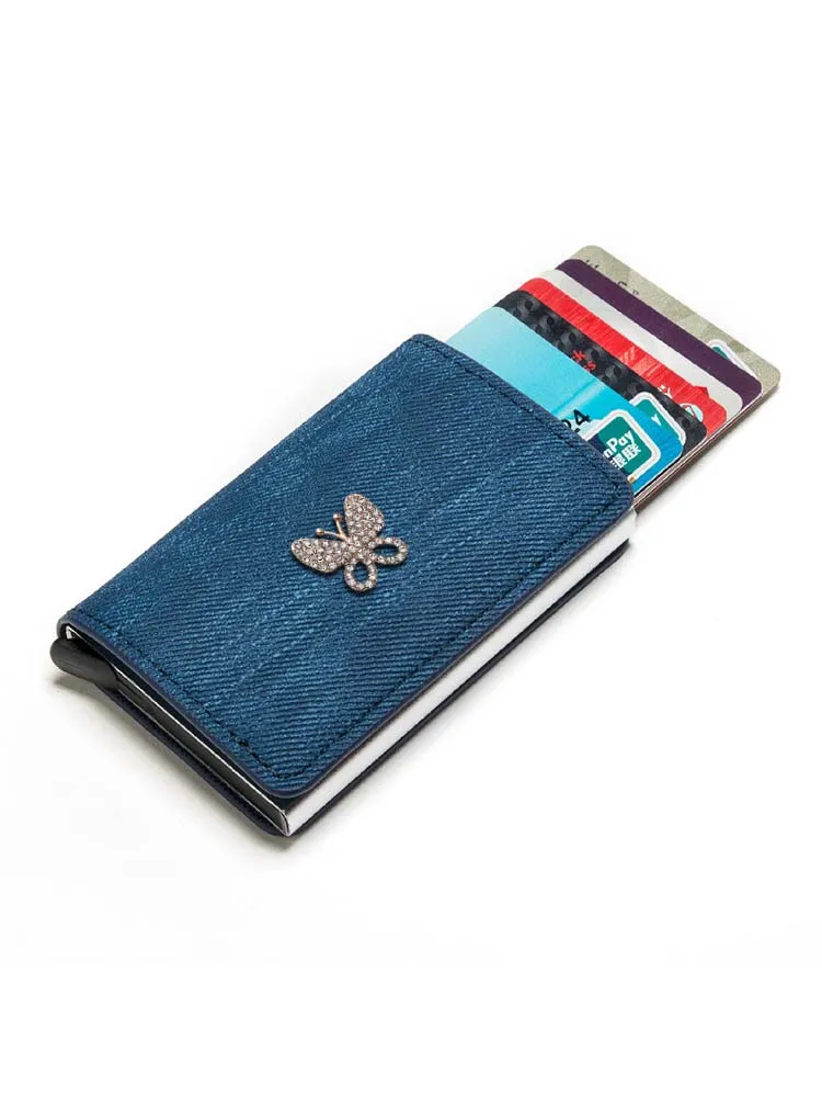 

Classic Card ID Holders: Timeless PU with Multi-Purpose Usage Beige Angel Wing Decor