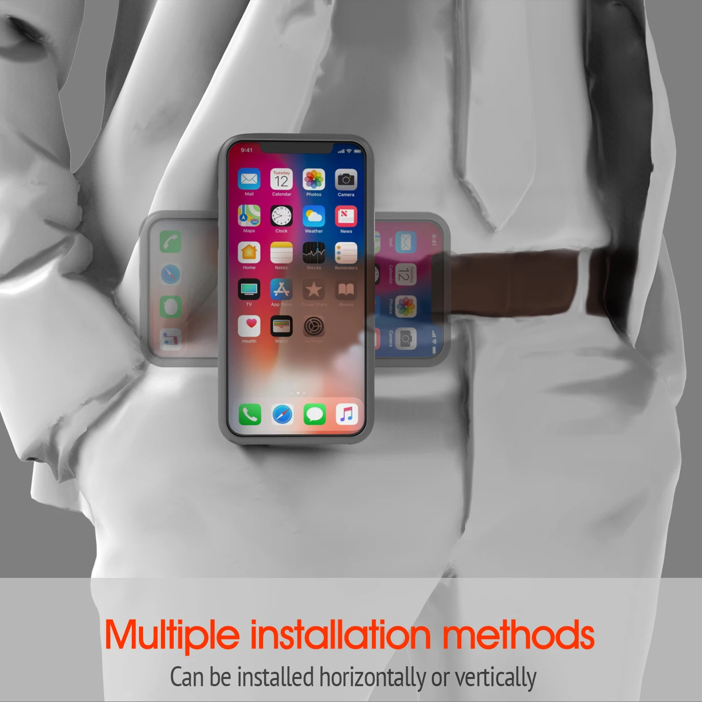 Phone Holder Belt Clip for Xiaomi iPhone Samsung Huawei Men Women GPS Stand Waist Outdoor Sport Run Accessories Portable Mount phone holder mobile phone holder