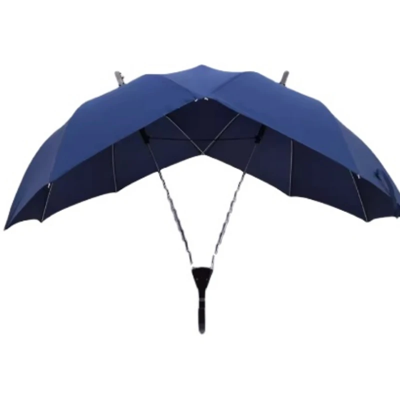 

Double Umbrella Couple Umbrella Umbrella Extra Large Double Top Double Rod One Piece Fashion Sunny Rain Dual Purpose Umbrella