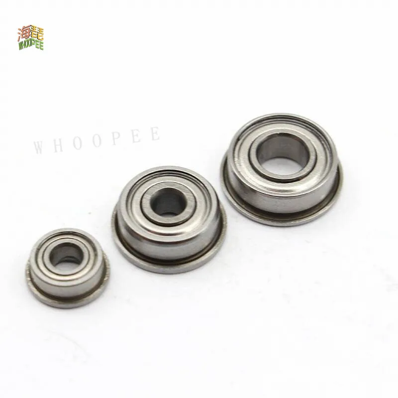 Thrust Bearing 10pcs Flange Ball Bearings F604zz F623zz F624zz F625zz F684zz F688zz F606zz 3d Printers Parts Pulley Wheel Part ball bearings