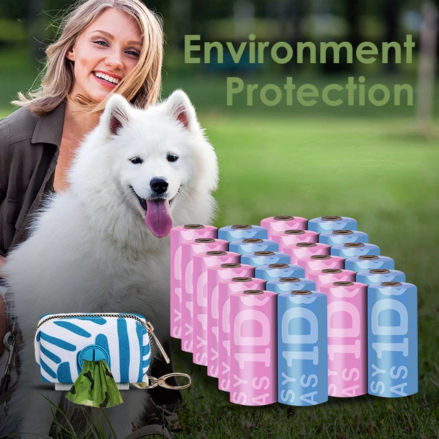 EPI sacchetto della spazzatura per animali domestici biodegradabile  sacchetti per cacca di cane Dispenser per sacchetti di cacca di cane  forniture per la pulizia del cane prodotti per cani per cani 