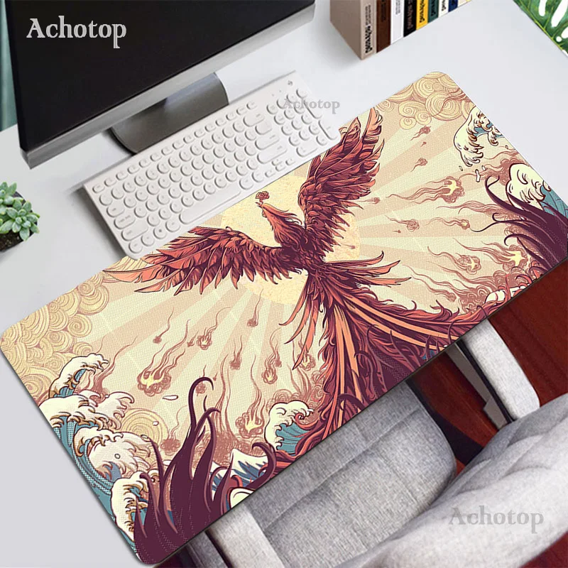 

Настольный коврик в китайском стиле с изображением дракона, игровой коврик для мыши, большой коврик для мыши, игровые аксессуары для ПК, ком...