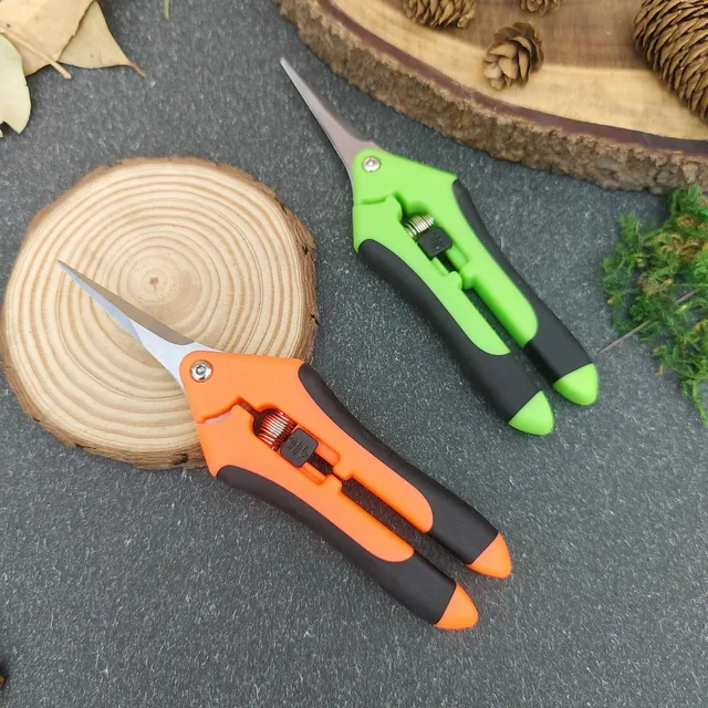 Professional Garden Shears Scissors Hand Tools 65 Inch Pruner Pruning Shears with Stainless Steel Blades for Plant Trimming 4