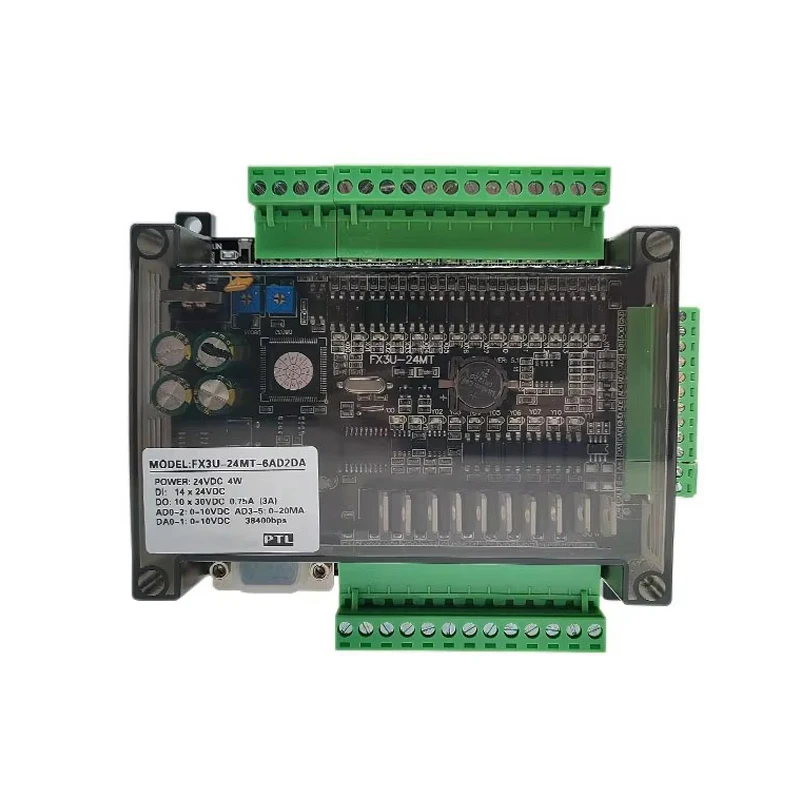 รูปสินค้า PLC FX3U 24MR 24MT ระบบควบคุมอัตโนมัติ