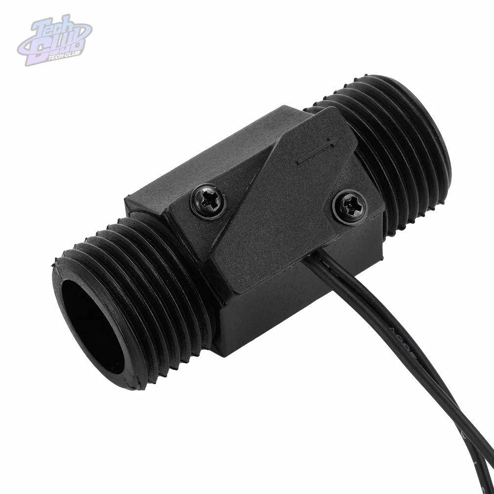 Water Flow Sensor Switch Pressure Meter Automatic Circulation Controller Caliber Nozzle Protect For DIY CO2 Laser Tube Accessory water flow sensor