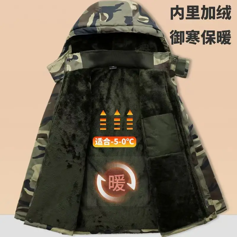 Camouflage Down Parkas Jackets Men's Parka Hooded Coat Male Fur Collar Parkas Winter Jacket Men Military Cotton Overcoat down jacket cotton jacket parka coat parkas coat