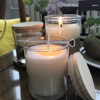 5/10Pcs 4.3 Inch Candle Wick Holders Clip Wick Fixer Stainless Steel Holders for Candle Making Metal Wick Centering Device Tools 5