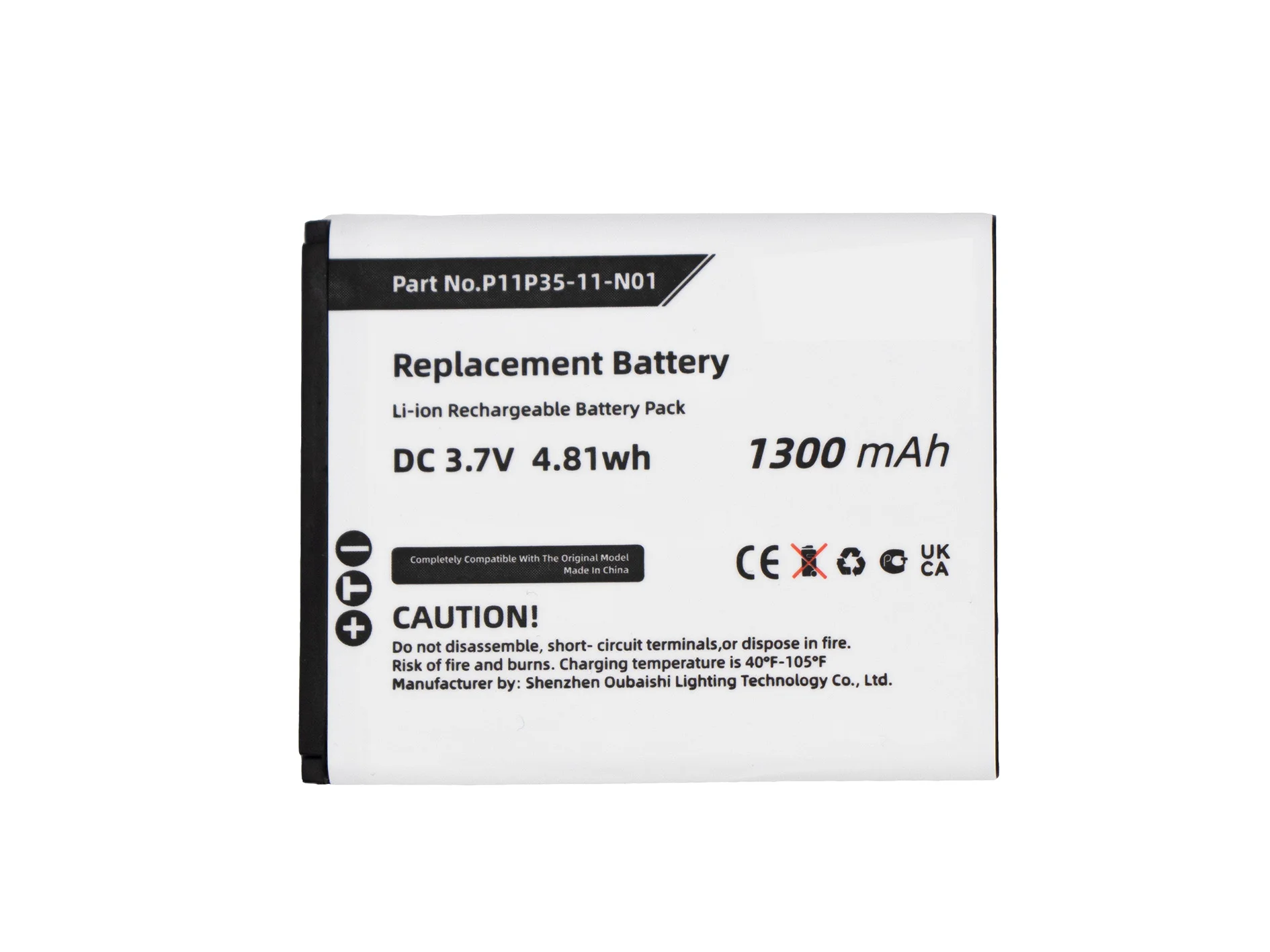 Replacement Battery for Texas Instruments  SELECT TI-Nspire CX, TI Nspire CX, TI Nspire CX CAS Graphing, TI-84 CE, TI-84 Plus CE 2