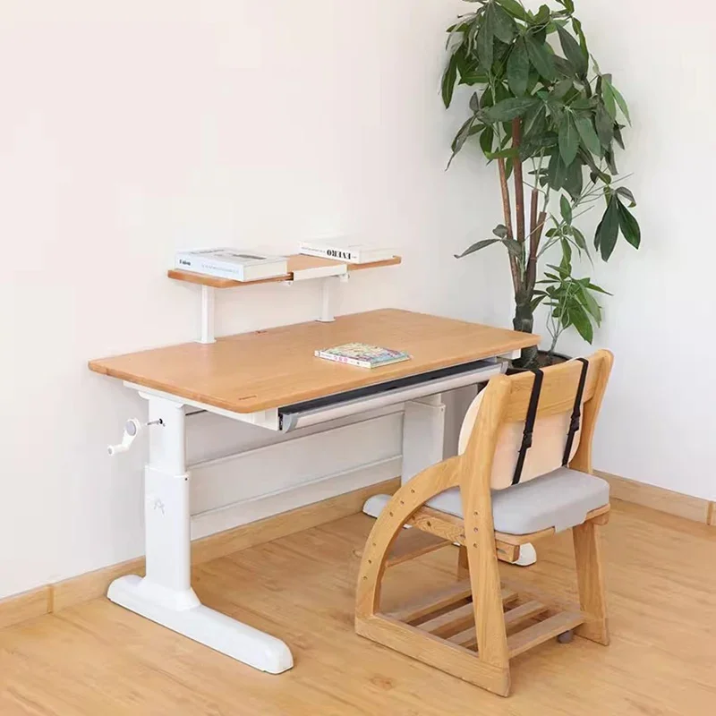 Children Table Desk Office Chair Small Child Bedside School Supplies Elementary Study Tables Kids Children's Student Room