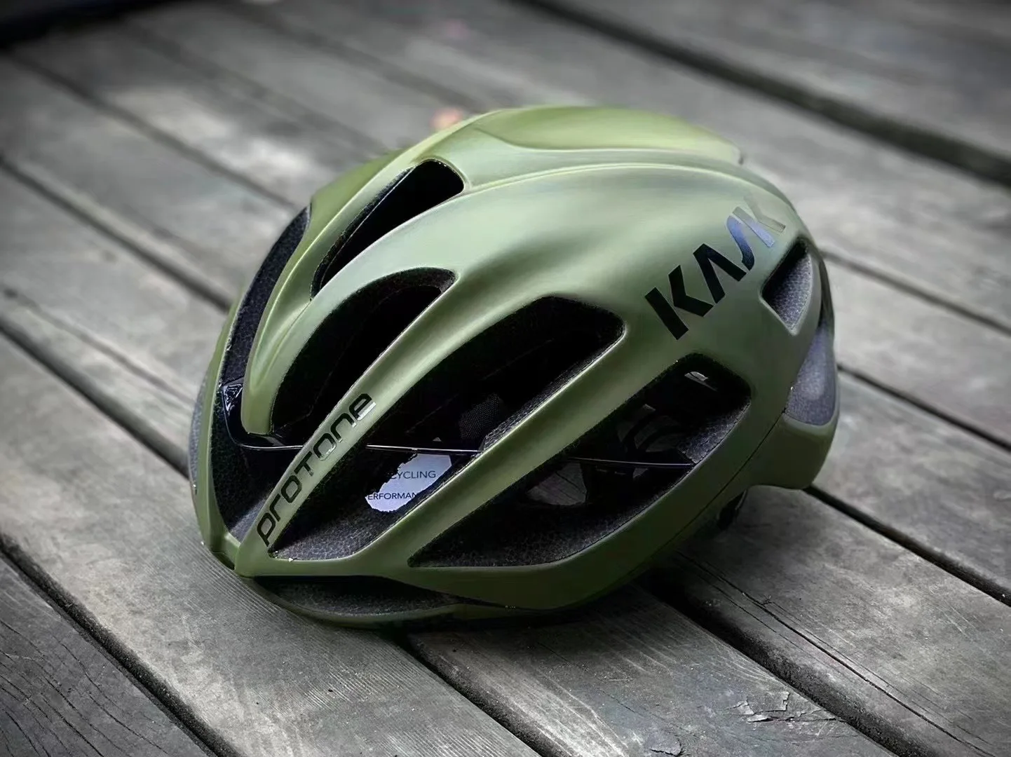 KASK PROTONE Olive-Green Cycling Helmet