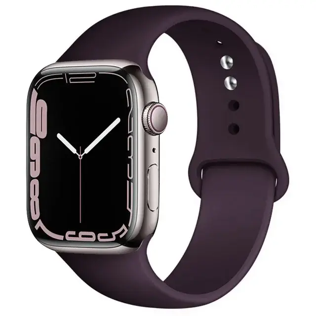 Silicone Band For Apple Watch strap 46mm 44mm 45mm 40mm 41mm 42-38mm 49mm sport bracelet iwatch series 11 10 9 8 7 6 5 SE Ultra3 - Image 28