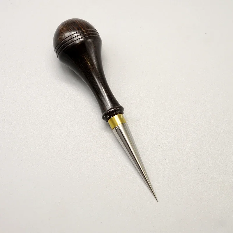 Stainless Steel Enlarge Hole Awl Leather Sewing Tools DIY Handmade Leather Goods Marking and Auxiliary Punching Install Tools