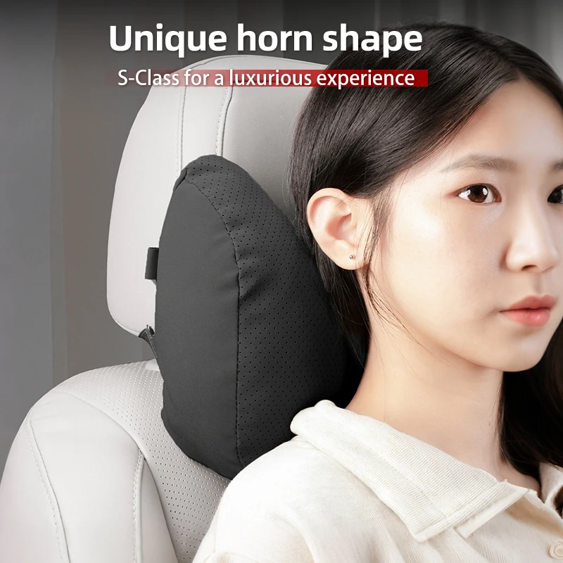 Ergonomic Headrest and Lumbar Support Seat Neck Pillow