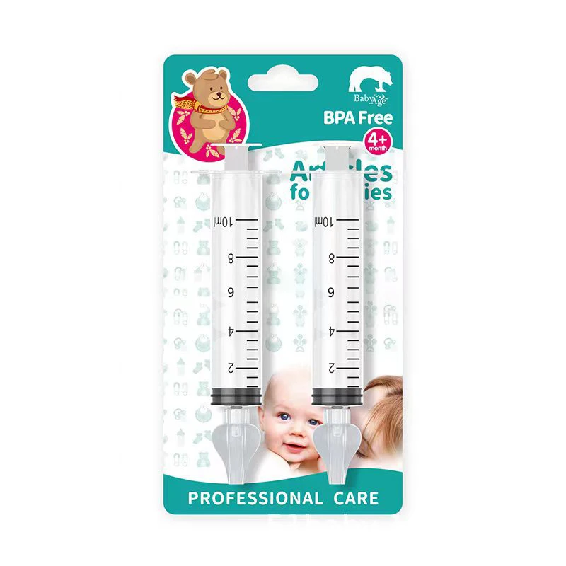 Aspirador De Nariz De Jeringa Infantil, Dispositivo De Lavado De Rinitis  Limpiador Nasal De Jeringa De Bebé 4pcs 10ml 20ml 30ml 60ml Para El Hogar  LHCER Infant Syringe Nose Aspirator