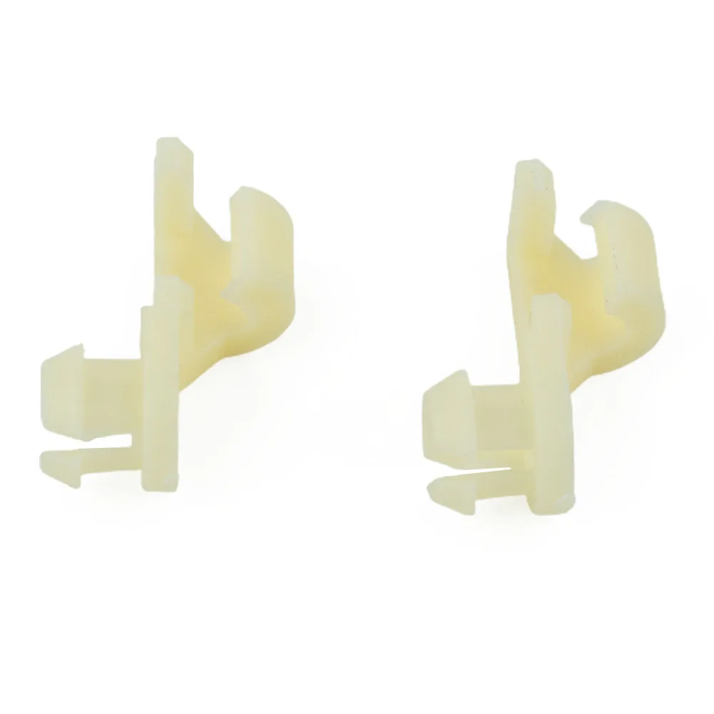 

2pcs Auto Tailgate Handle Rod Clips For Chevrolet For GMC C/K C1500 Plastic Side Fasteners Round Head Lock Rod Clip Retainers