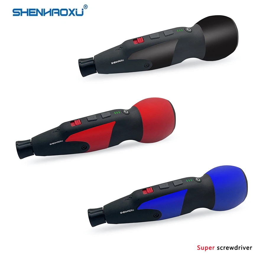 미니 전기 스크루 드라이버, 조정 가능한 큰 토크, 2 단 드릴, 3.6V USB 충전식, 탈착식 배터리, 교체 전동 공구
