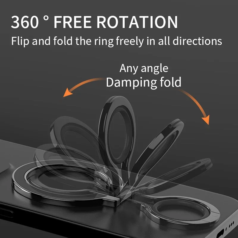 Magnetic Phone Ring Holder and Stand – Universal Smartphone Grip Accessory
