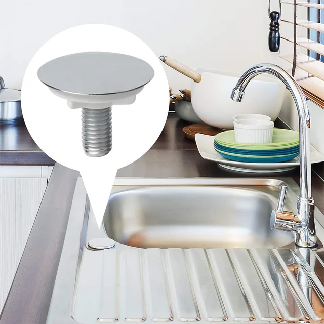 Stainless Steel Kitchen Sink Hole Cover, 2 Inch Faucet Hole Cover