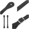 2 Pcs AC Pipes Horse Riding Belt Spurs Surrounding Knight Braiding Kit Spatula Lifter 3