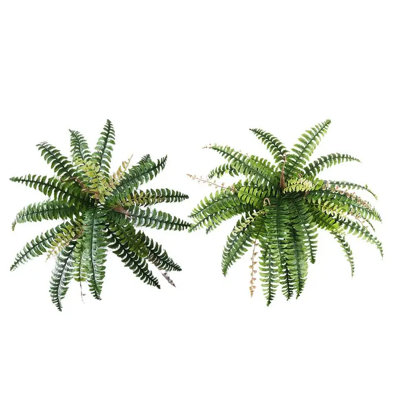 Piante Di Felce Di Boston Artificiali Arbusti Artificiali Verde Per La Casa Giardino All'Aperto Ufficio Decorazioni Per La Casa Piante Foglie Finte Ma