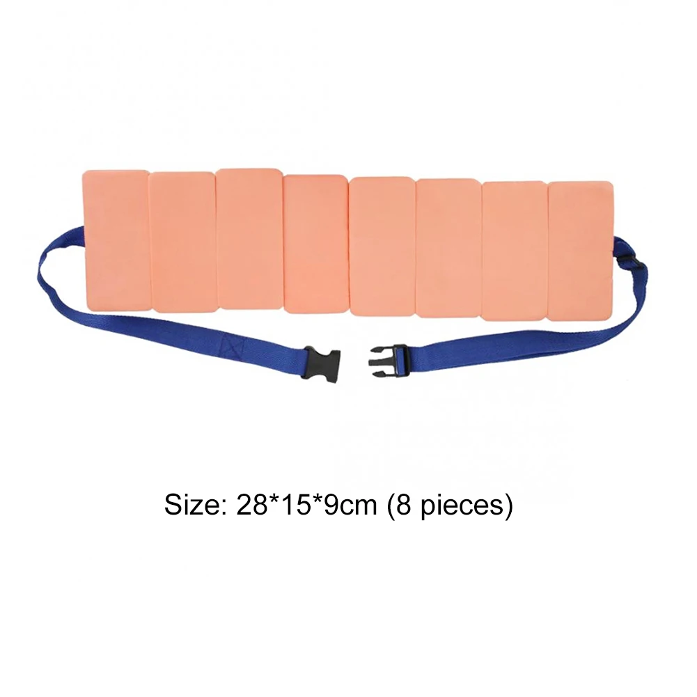 Swimming Floating Board EVA Swim Training Buoyancy Belts Adjustable Safety Float Waist Belt for Swimming Practice