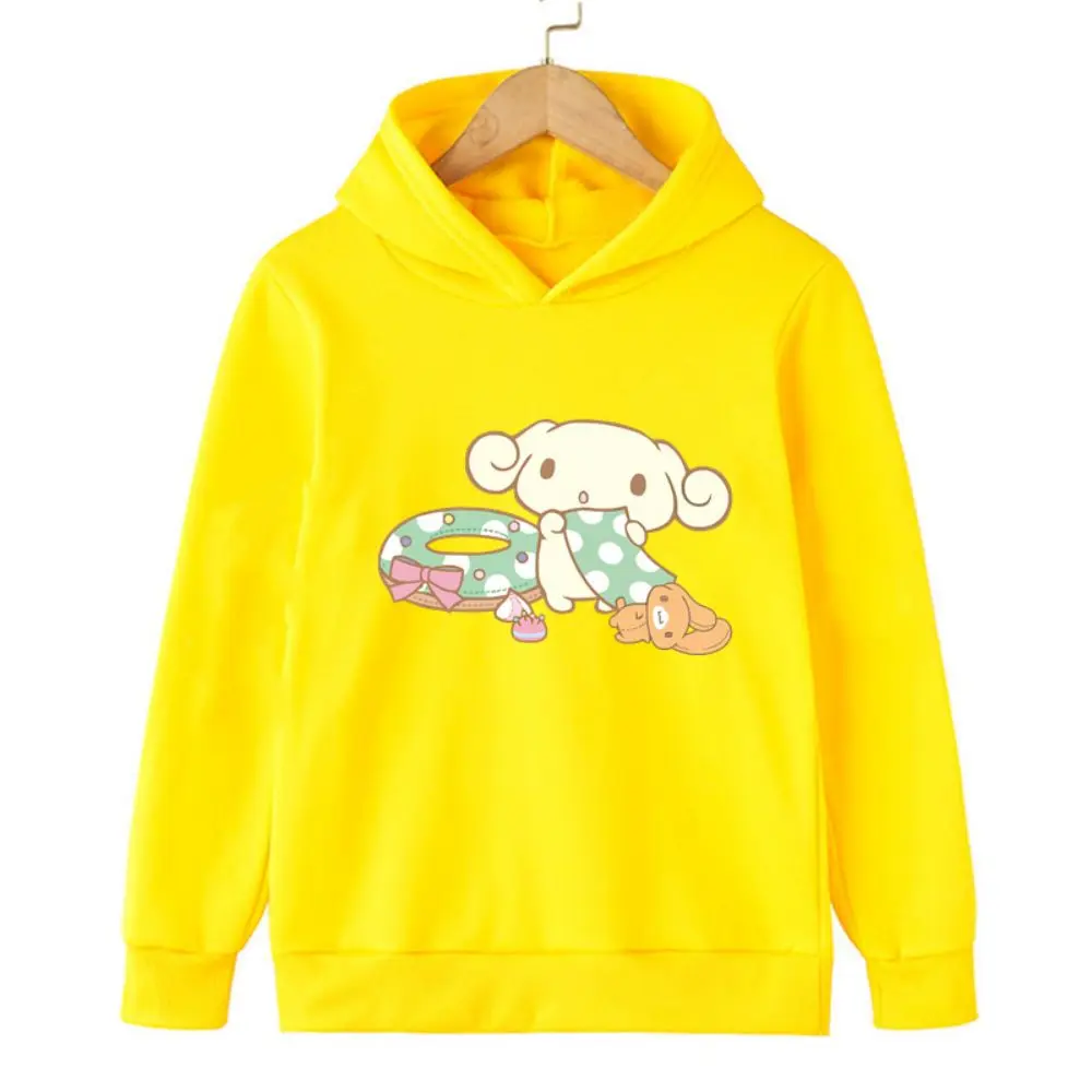 

Lovely Hoodies Warm Hello Kitty Children Clothes Kids Luxury Clothing 2024 Sizes 100-160 NEW Fashion Girls Child Sweatshirt Girl