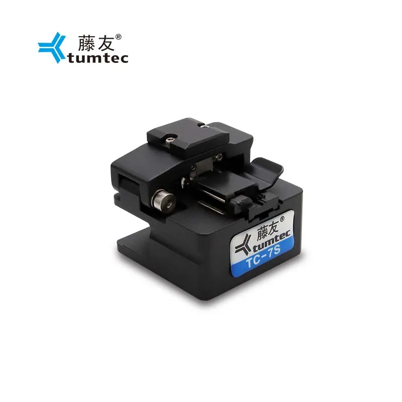 Tumtec High Precision Fiber Cleaver TC-7S / Fully Automatic Welding Machine Cleaver Hot Melt Cold Junction Common Tool 110 220v wf 007e cold wire feeder wire filler welding robot automatic argon arc tig laser plasma brazing welding digital control