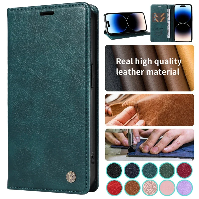 

Wallet Magnetic Flip Leather Case For Samsung Galaxy S22+ S22 Ultra S 22 Plus S22Plus S908B 5G Shockproof Phone Stand Cover