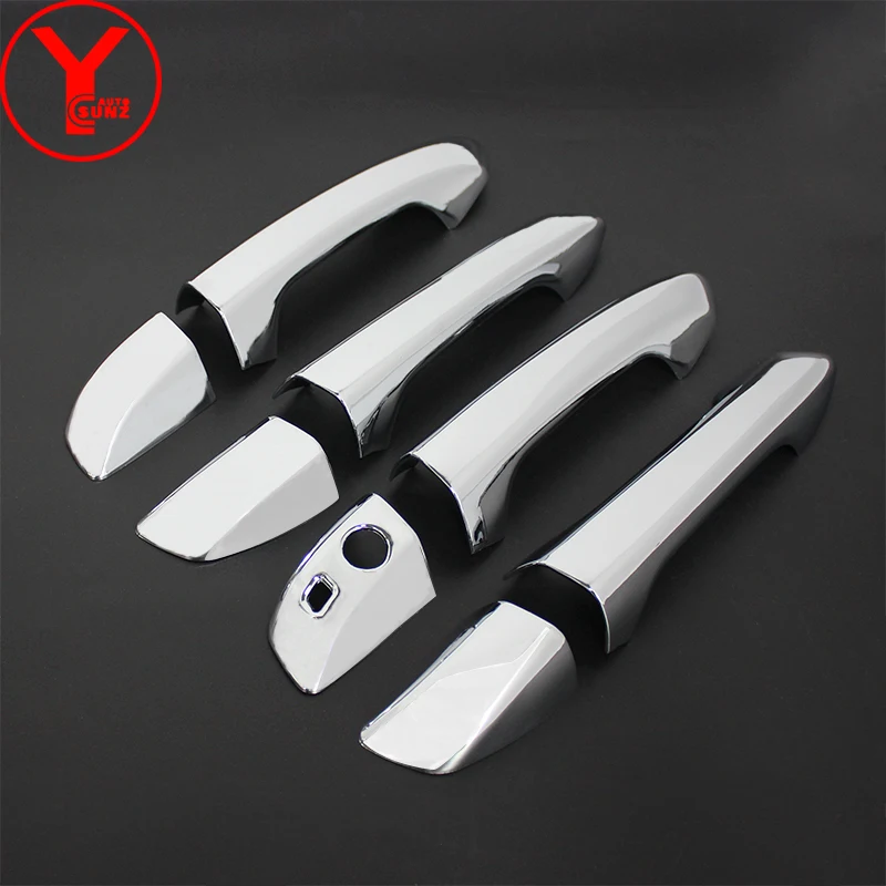 ڵ ̵  ڵ Ŀ ڵ  SOUEAST DX3 2016 2017 2018 Chromium Car Styling Hand Bowl Protector YCSUNZ