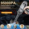 Car Vacuum Cleaner Wireless Portable Vacuum Cleaner 95000PA Strong Suction Handheld Mini Cleaner High Power Blower for Car Home 3