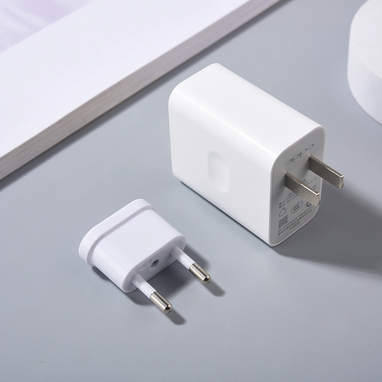 Oppo-急速充電電源アダプター,18w USBタイプCケーブル,充電器EU