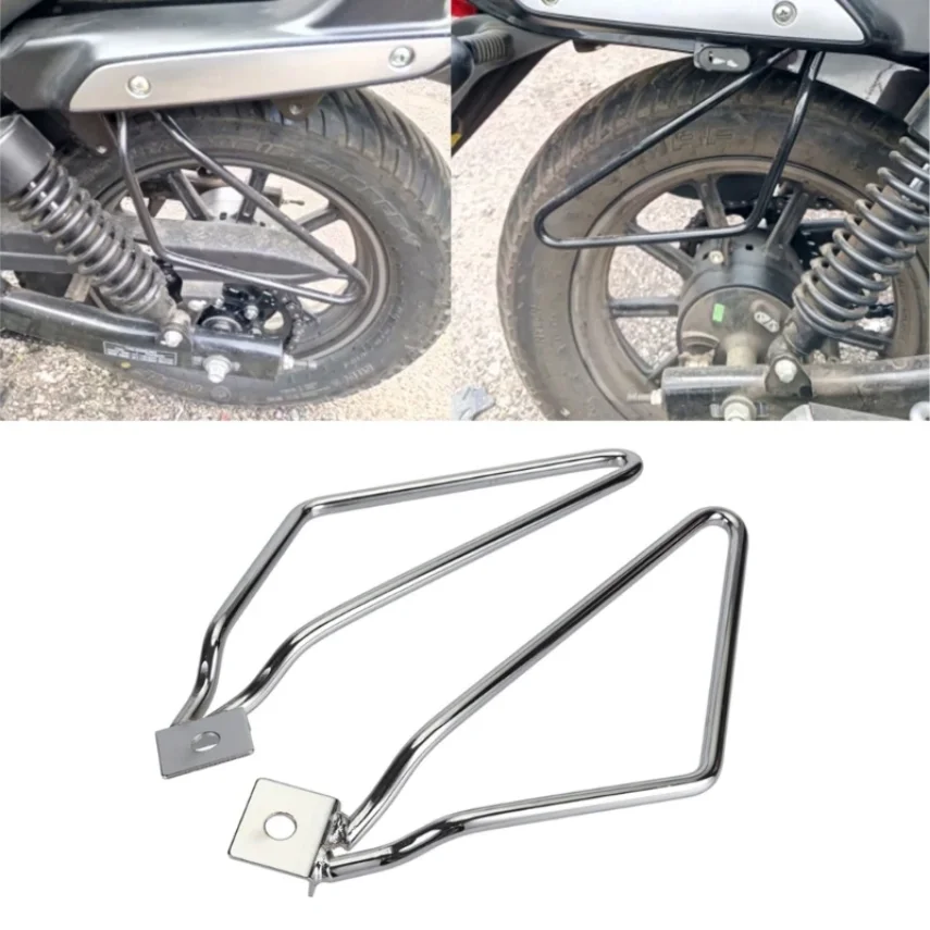 

1 Pair Motorcycle Saddlebag Support Bar Bracket Mount Left & Right Bracket Support Replacement Quick Fixing for XL883 1200