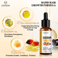 Sérum d'huile de Batana pour la croissance des cheveux, huile essentielle pour cheveux à croissance rapide, soins capillaires de beauté, Essence Anti-perte de cheveux, réparation naturelle des cheveux endommagés 3