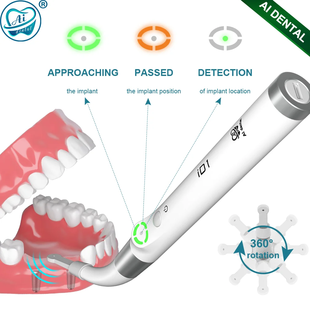DentalAIID1ImplantLocator360DegreeRotationSensorwith3Modes