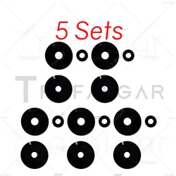 Premium Rear Camera Glass Lens Replacement with Adhesive (5 Sets)