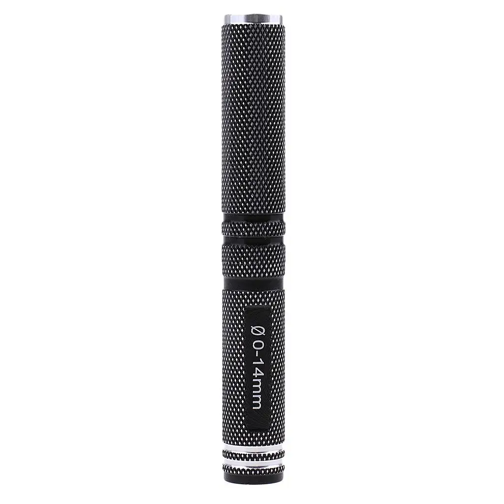 Dilwe Escariador De Agujeros Para Carrocería De Coche RC – De 0 A 12 Mm, Mango Moleteado De Aluminio, Para Aficionados Al Radiocontrol