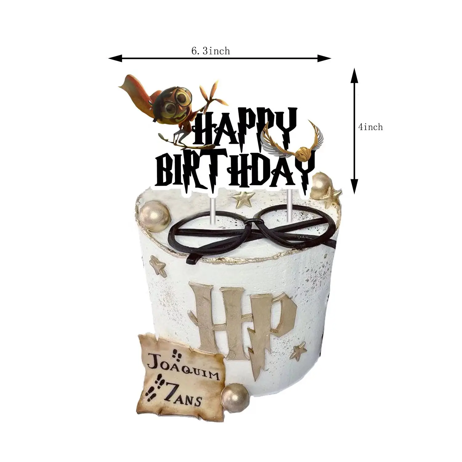 Happy Birthday Harry Potter Images  Harry Potter Birthday Decorations -  Photography - Aliexpress