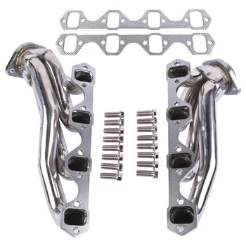 AP03 Stainless steel Exhaust Manifold Headers For Ford Mustang 5.0 V8 GT/LX/SVT 1979-1993 1