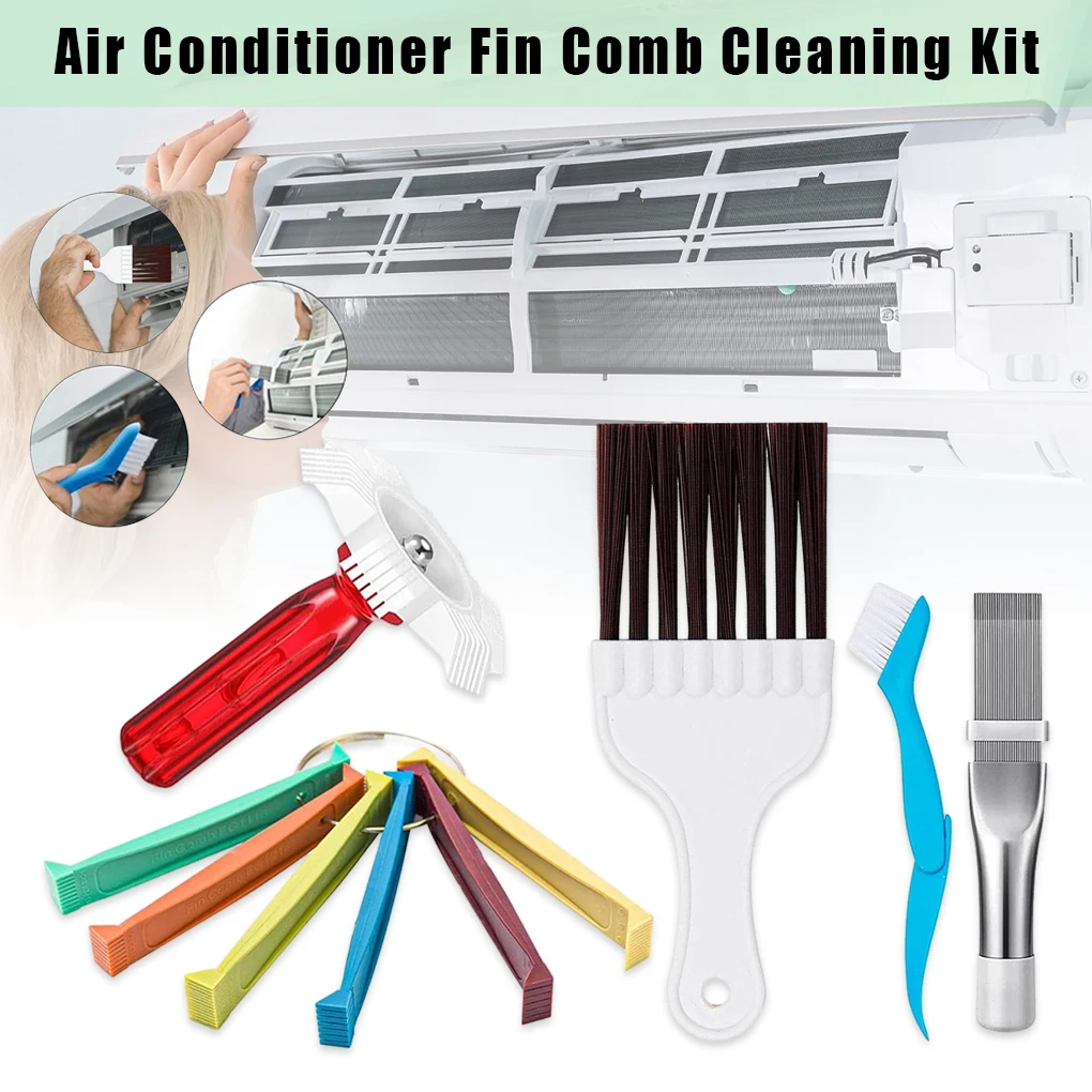 

5pack lot Fin Comb Cleaner Kit Cost-effective Solution For Efficient Cleaning And Have Wide Range Five piece set