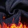 2024 L-4XL Autumn and Winter New Fake Two Piece Sweater Men's Plush Knitted Warm Inner Wear Casual Versatile Pullover Top 3