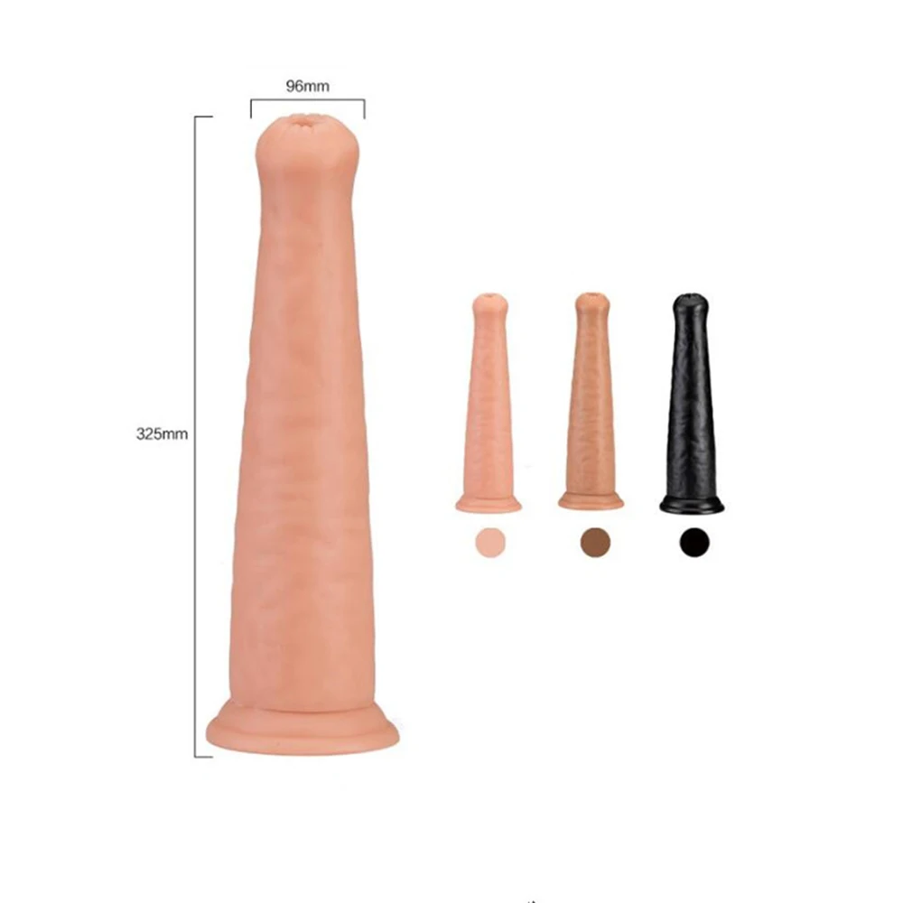 Enorme proboscide di elefante Butt Plug Realistico Dildo Ano l Espansore Stimolazione della prostata Giocattolo del sesso per uomini W Stimolazione_voghion.com