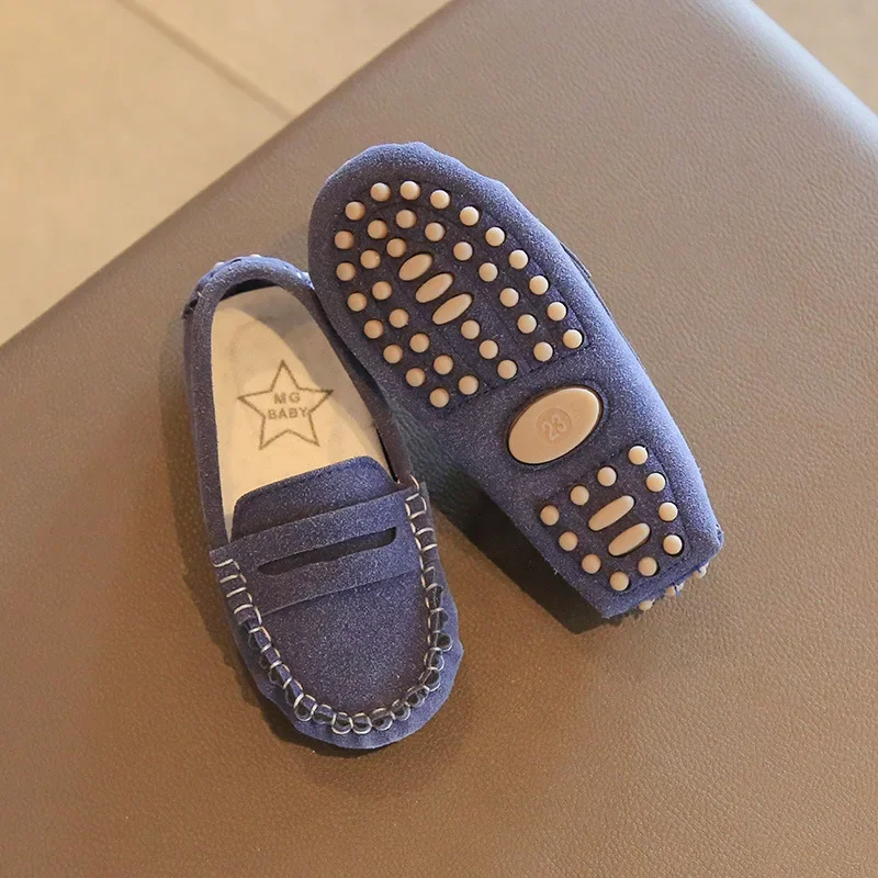 Scarpe Eleganti Bambino Blu Mocassino Bimbo Numero 22 MOCASSINI