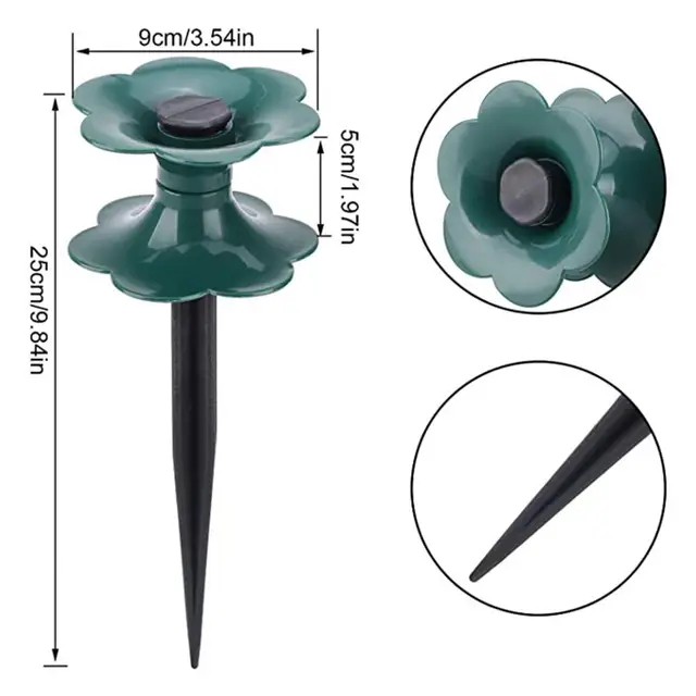 2 db Tömlő Útmutató Tüske Kopásálló Munkaerő-Megtakarító Stabil Zöld Cső Tételt Növények Védelme Kényelmes Az Udvarhoz - Image 6