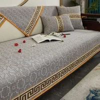 New Four Seasons Universal Sofa Cushion Chenille Non-slip High-grade Cushion Simple Modern Leather Sofa Cover Cover Cloth 1