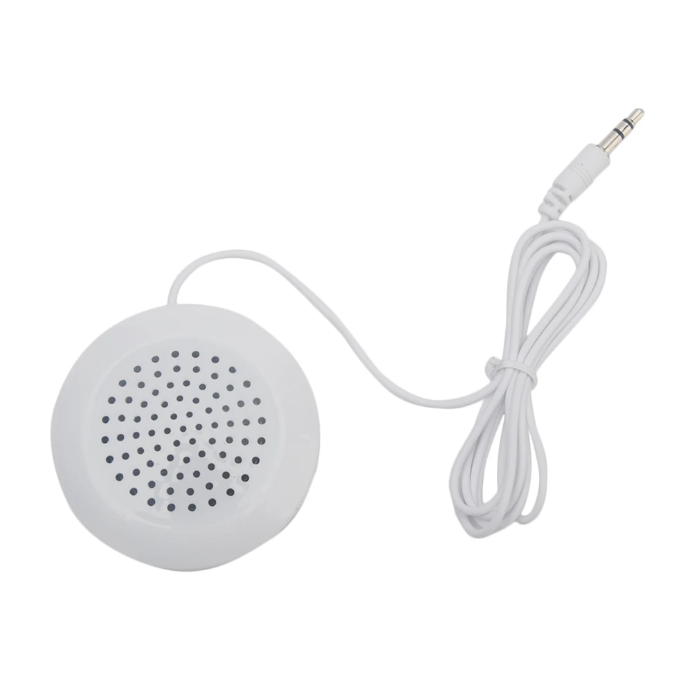 Portable Speaker Mini 3.5mm Jack Wired Pillow Speaker for MP3 MP4 CD Player Phone Radio Portable Outdoor Sports Audio Stereo Universal