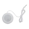 Mini 3.5mm Jack Wired Pillow Speaker for MP3 MP4 CD Player Phone Radio Portable Outdoor Sports Audio Stereo Universal White 1