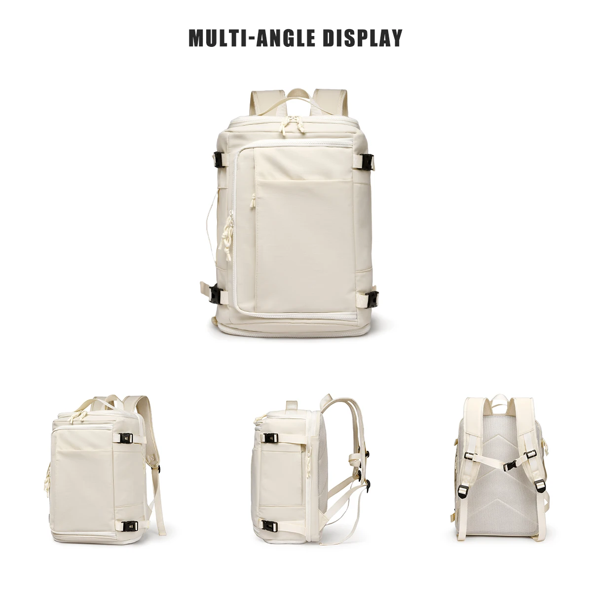 Travel Backpack Large Capacity Travel Compartment Backpack Women's Lightweight Business Trip Men's Multi-Functional Computer Bag Portable