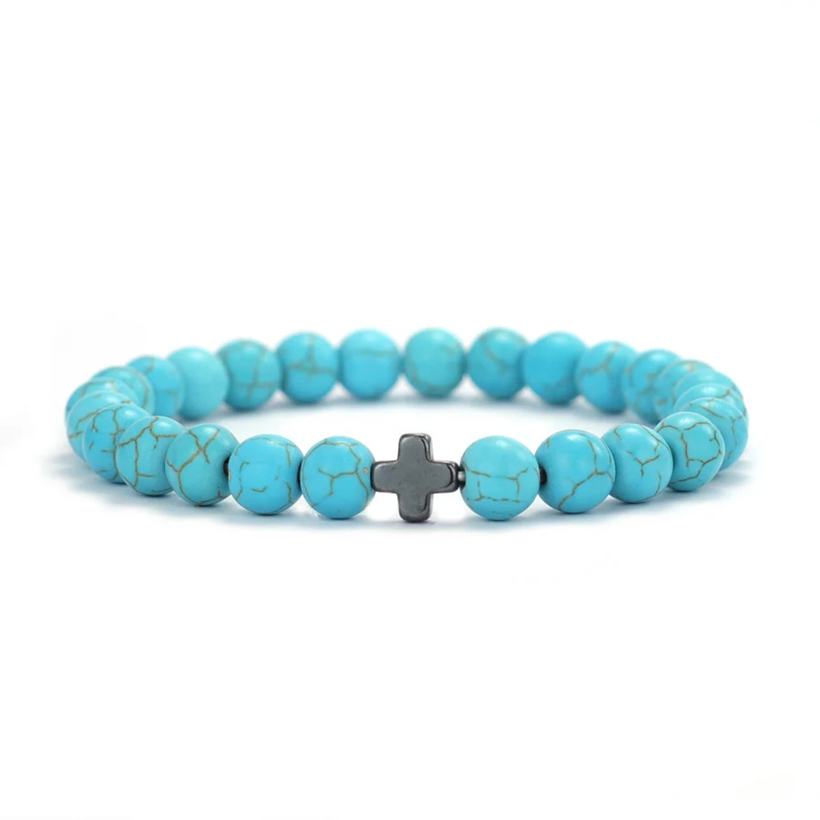 Natural Stone Meditation Bracelet For Men
